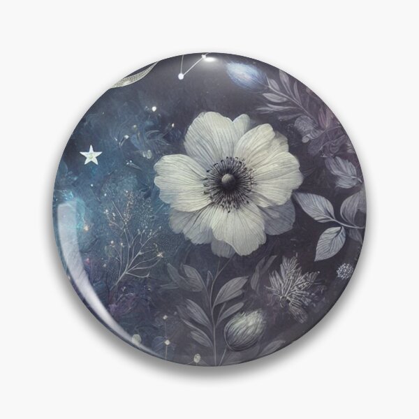 Item preview, Mystical Floral Design with Celestial Constellations and Night Sky Elements designed and sold by TeslaSt0re.
