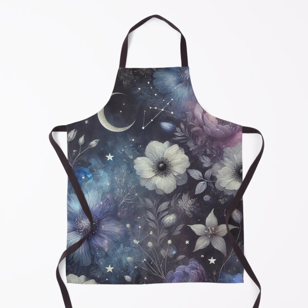 Item preview, Mystical Floral Design with Celestial Constellations and Night Sky Elements designed and sold by TeslaSt0re.
