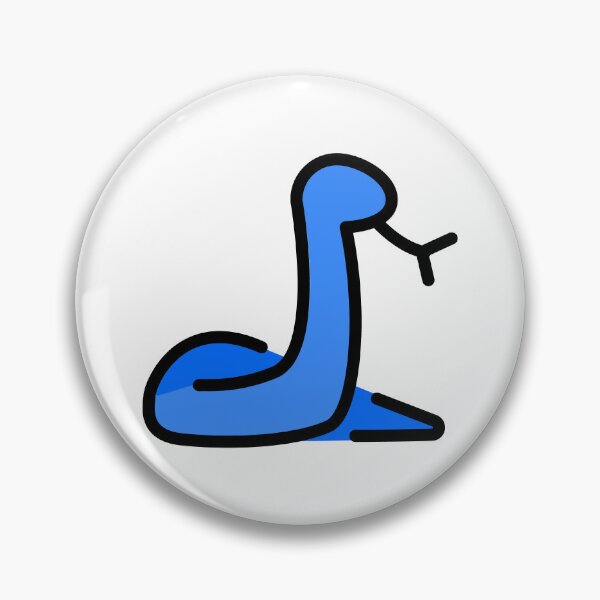 Item preview, Blue Snake Illustration designed and sold by SkrenClothing.
