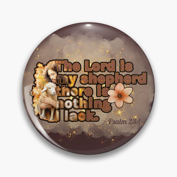 Item preview, The Lord is My Shepherd - Psalm 23:1 Inspirational Design designed and sold by Happy-Karma.
