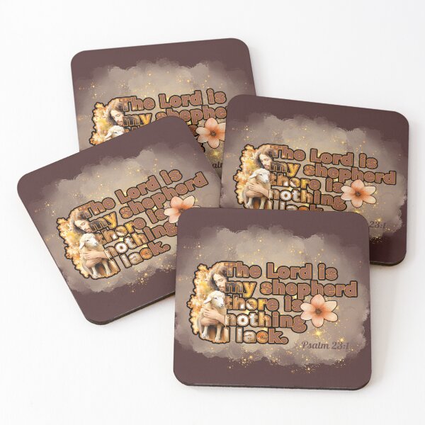 Item preview, The Lord is My Shepherd - Psalm 23:1 Inspirational Design designed and sold by Happy-Karma.