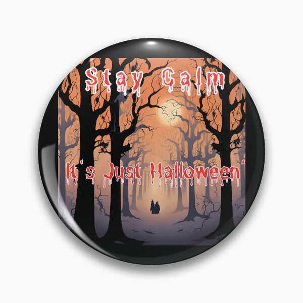 Artikelvorschau, Bleib ruhig, es ist nur Halloween entworfen und verkauft von ZenAuraBoutique.