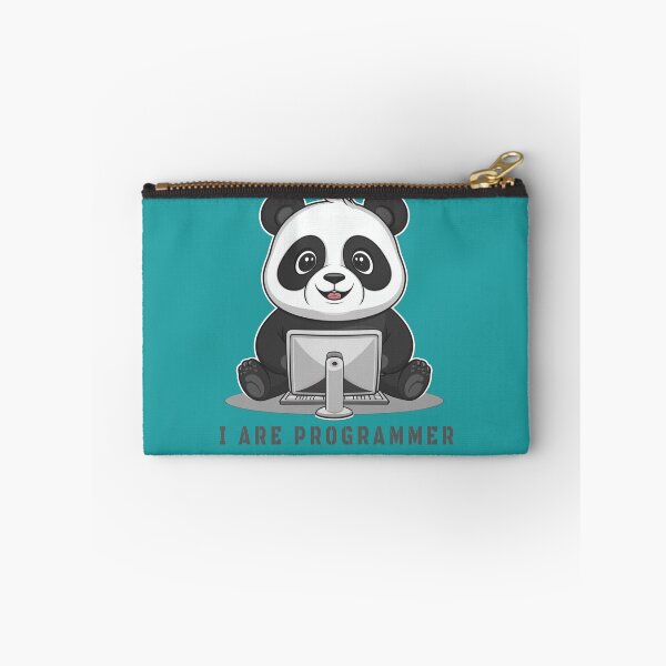 Item preview, I are programmer panda version super cute hacker panda designed and sold by RAZ1995.