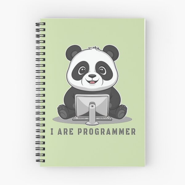 Item preview,  I are programmer panda version super cute hacker panda designed and sold by RAZ1995.