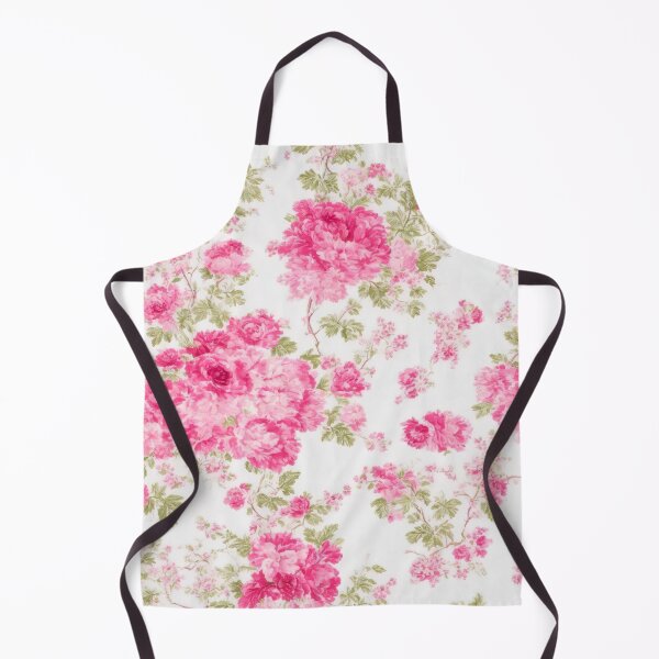 Item preview, French Country Pink Floral Toile designed and sold by Tamas Das.