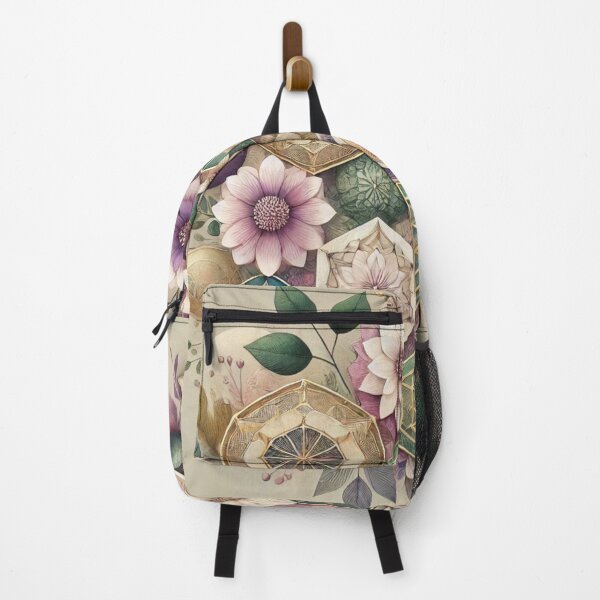 Item preview, Intricate Botanical Mandala with Floral and Geometric Patterns designed and sold by TeslaSt0re.