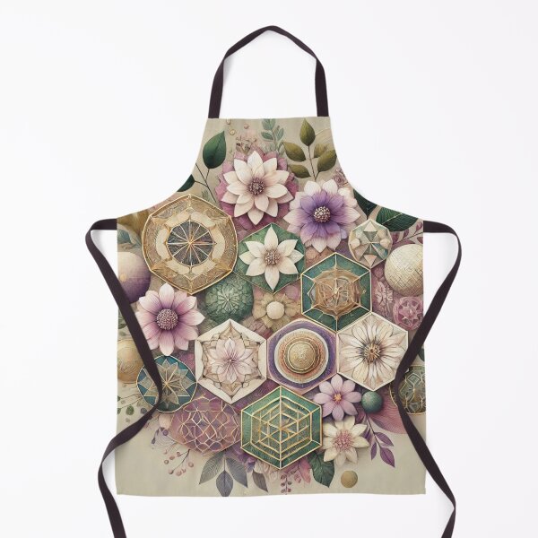 Item preview, Intricate Botanical Mandala with Floral and Geometric Patterns designed and sold by TeslaSt0re.