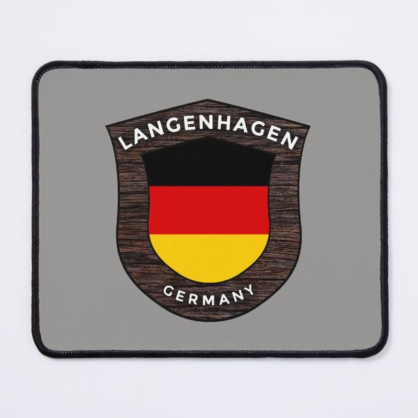 Item preview, Langenhagen Germany Emblem Flag designed and sold by World Designs.