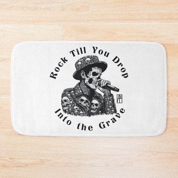 Item preview, HALLOWEEN - MUSICIAN - Rock Till You Drop. Into the Grave - 1 designed and sold by ArtProjectShop.