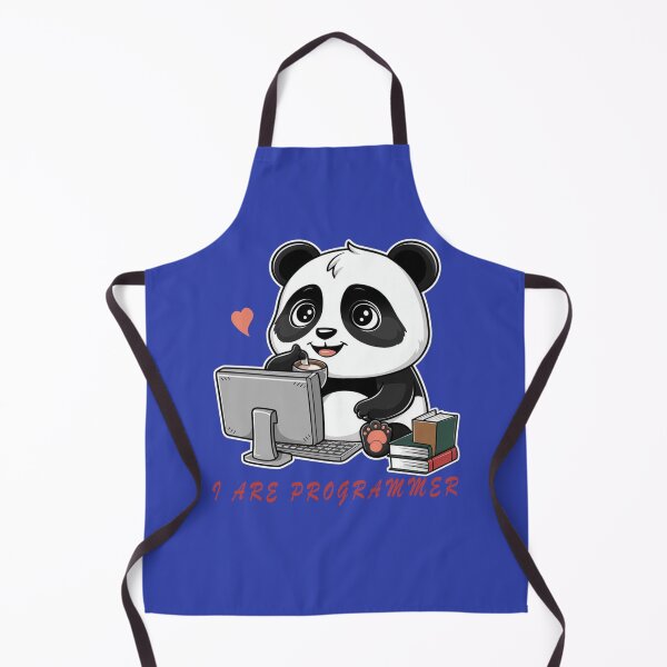 Item preview, I are programmer panda version super cute hacker panda designed and sold by RAZ1995.