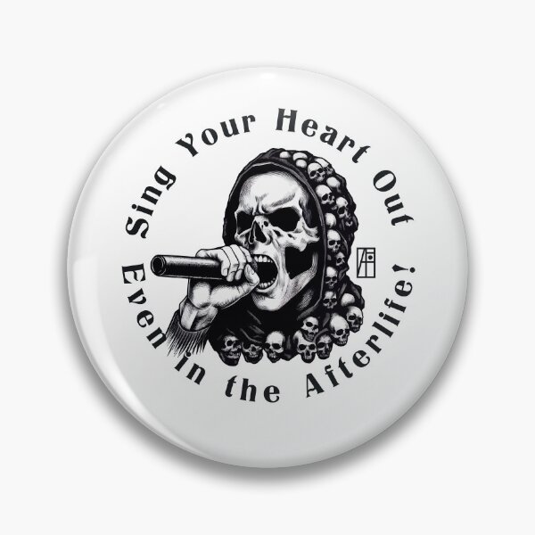 Item preview, HALLOWEEN - MUSICIAN - Sing Your Heart Out. Even in the Afterlife! - 2 designed and sold by ArtProjectShop.
