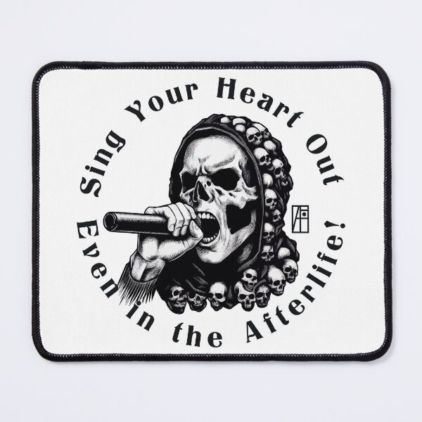 Item preview, HALLOWEEN - MUSICIAN - Sing Your Heart Out. Even in the Afterlife! - 2 designed and sold by ArtProjectShop.