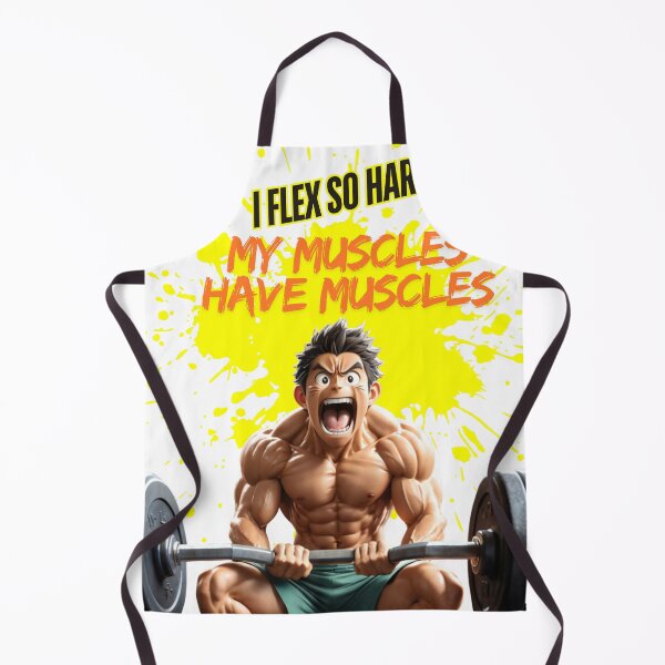 Item preview, I flex so hard, my muscles have muscles designed and sold by Happywifey.