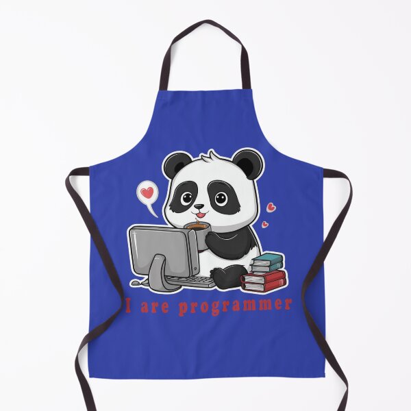 Item preview, I are programmer panda version super cute hacker panda designed and sold by RAZ1995.