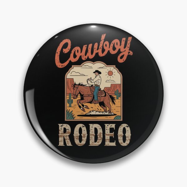 Artikelvorschau, Cowboys Western Country Vintage Rodeo Grafik entworfen und verkauft von Animal Hug Co..