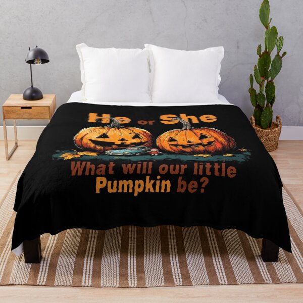 Item preview, He or She What Will Our Little Pumpkin Be designed and sold by InfinVibeDesign.