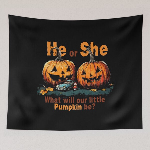 Item preview, He or She What Will Our Little Pumpkin Be  designed and sold by InfinVibeDesign.