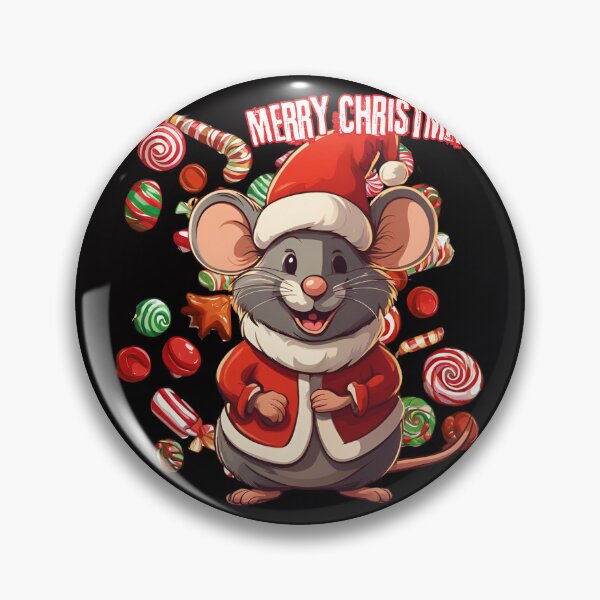 Item preview, Christmas Mouse Merry Christmas Candys Animals Mouse Sweets designed and sold by Design_Your_Day.