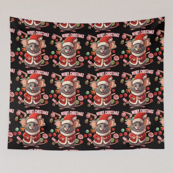 Item preview, Christmas Mouse Merry Christmas Candys Animals Mouse Sweets designed and sold by Design_Your_Day.