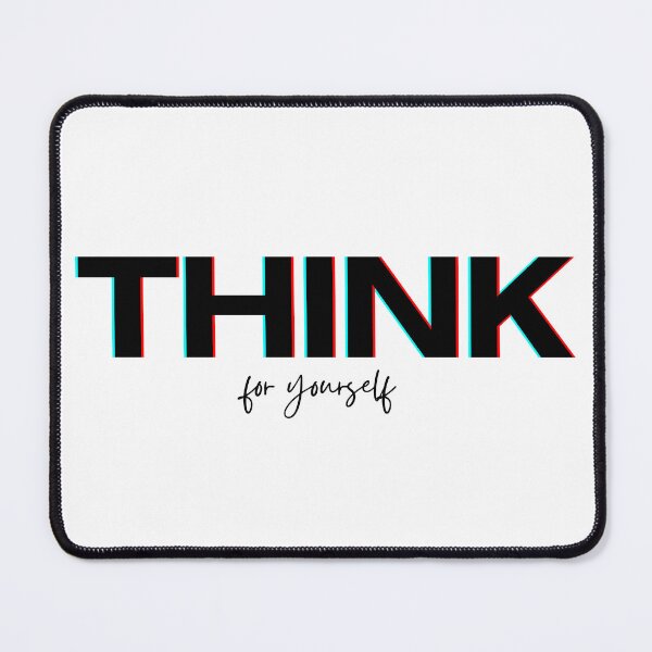 Item preview, Think For Yourself designed and sold by Tanya C Smith.