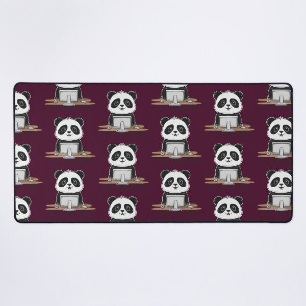 Item preview, I are programmer panda version super cute hacker panda designed and sold by RAZ1995.