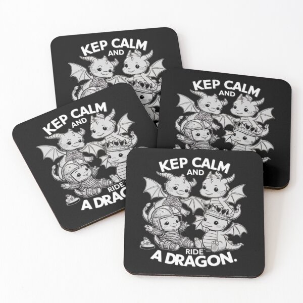Item preview, sweet dragon with motivational text designed and sold by ARTReMi.
