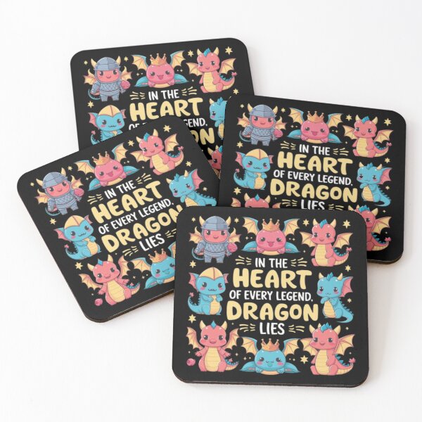 Item preview,  sweet dragon with motivational text designed and sold by ARTReMi.