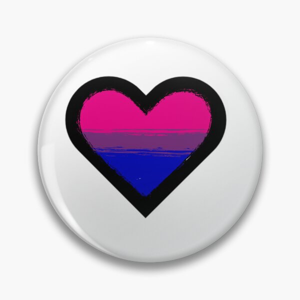 Item preview, Bisexual Heart designed and sold by LoopyandFruity.