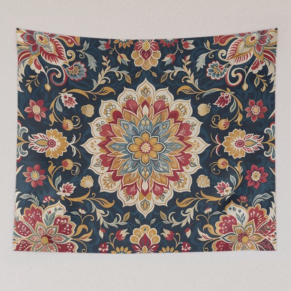 Item preview, Twilight Eastern Mandala Floral designed and sold by meggydesigns.