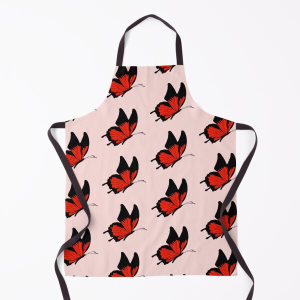 Item preview, Flying Butterfly Illustration - Red and Black designed and sold by MrsCreative1.