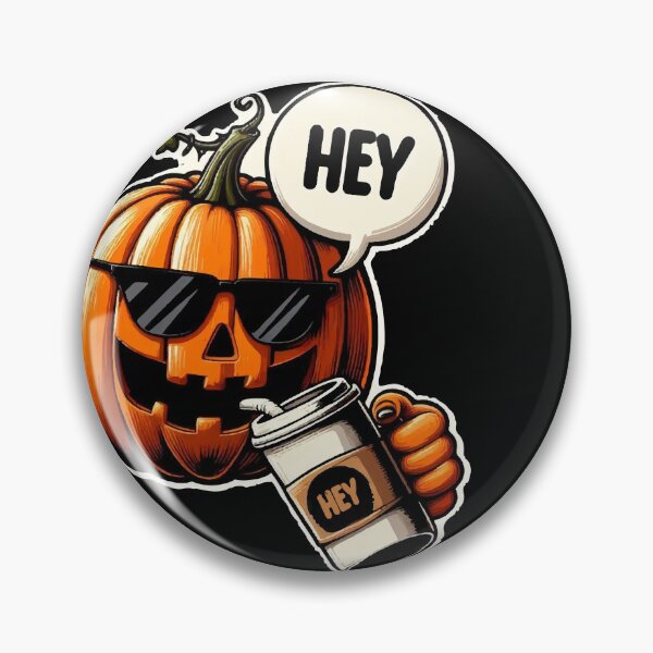 Item preview, Hey Pumpkin Celebrate Halloween with coffee! designed and sold by karolinahinc.