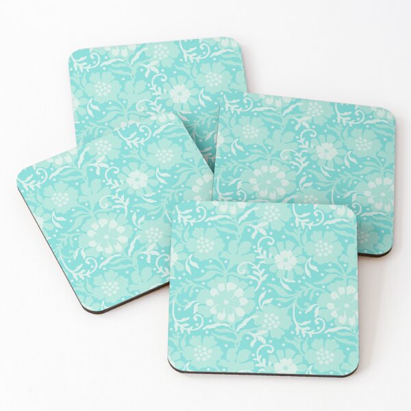 Item preview, Floral naivety, Turquoise version designed and sold by Alex  Blud.