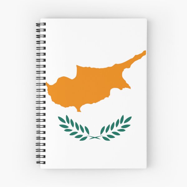 Item preview, Cyprus Flag: Peace, Unity, and Olive Branches designed and sold by communedesigns.