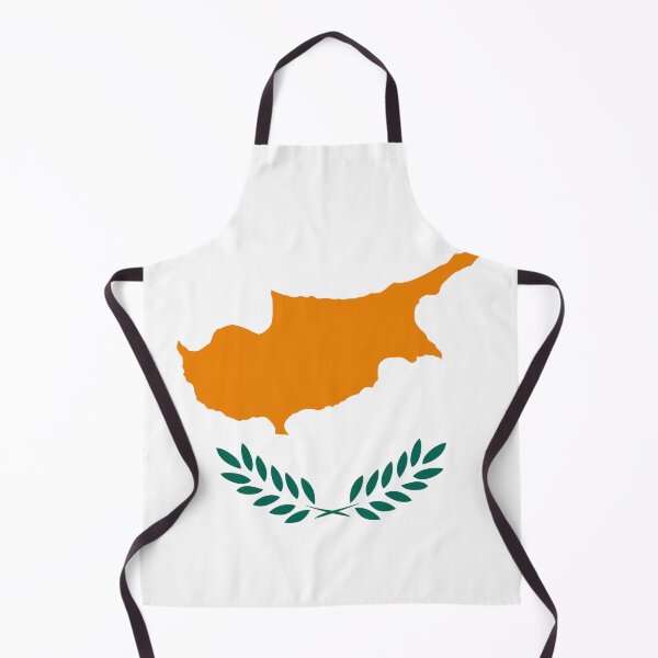 Item preview, Cyprus Flag: Peace, Unity, and Olive Branches designed and sold by communedesigns.