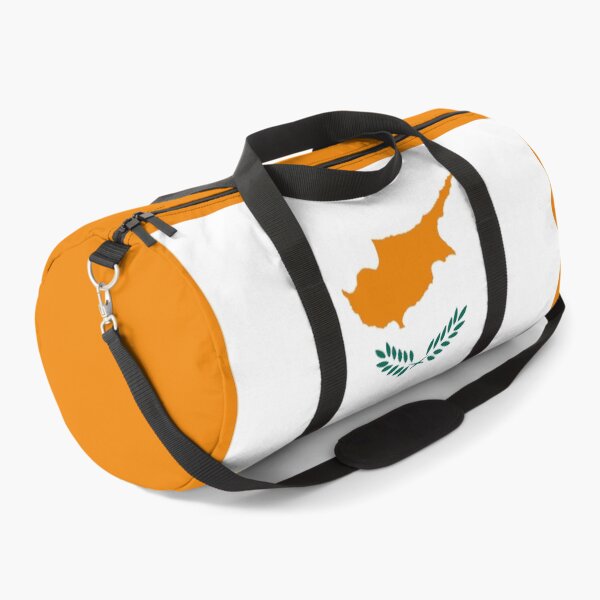 Item preview, Cyprus Flag: Peace, Unity, and Olive Branches designed and sold by communedesigns.