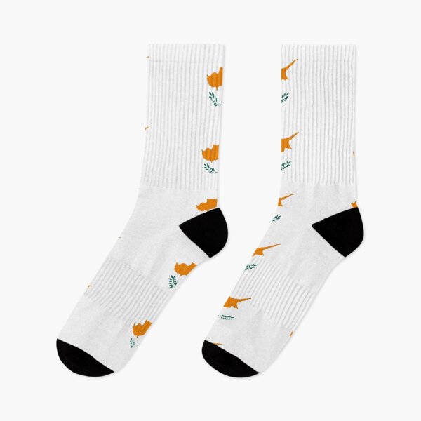 Item preview, Cyprus Flag: Peace, Unity, and Olive Branches designed and sold by communedesigns.