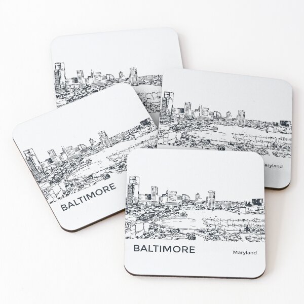 Item preview, Baltimore Maryland designed and sold by Lakeric Cityscapes.