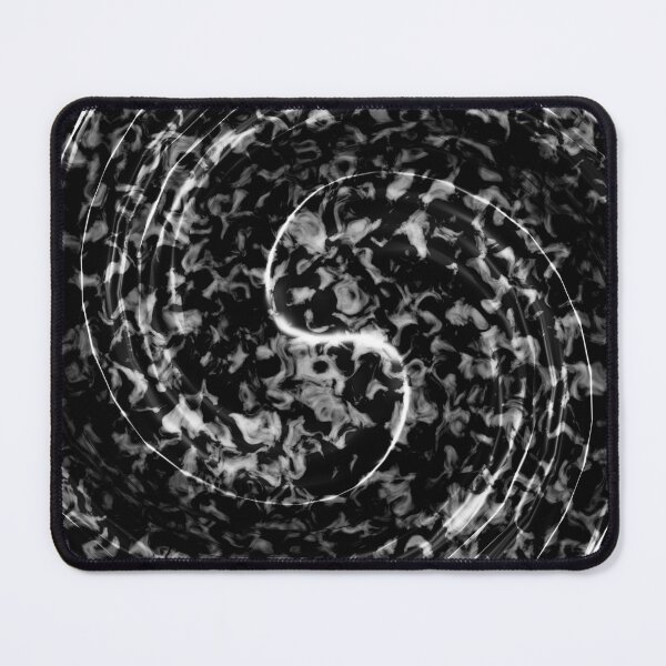Item preview, Abstract yin yang black and white designed and sold by sutas2520.