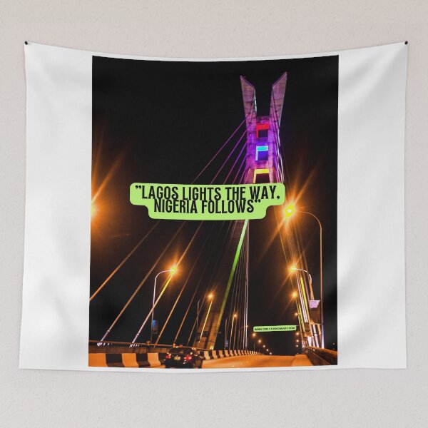Item preview, Lagos Lights The Way, Nigeria Follows. designed and sold by gbejule-ikomi.