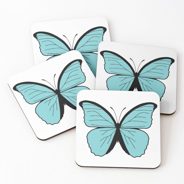 Item preview, Butterfly Illustration - Light Blue designed and sold by MrsCreative1.