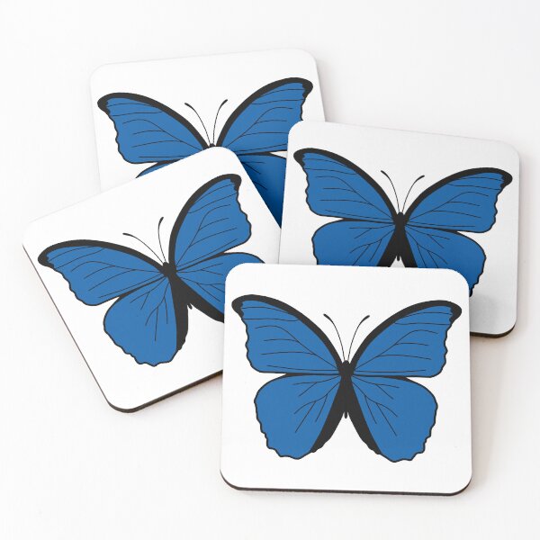 Item preview, Butterfly Illustration - Dark Blue designed and sold by MrsCreative1.