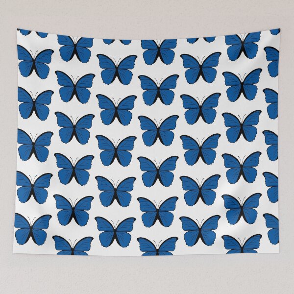 Item preview, Butterfly Illustration - Dark Blue designed and sold by MrsCreative1.
