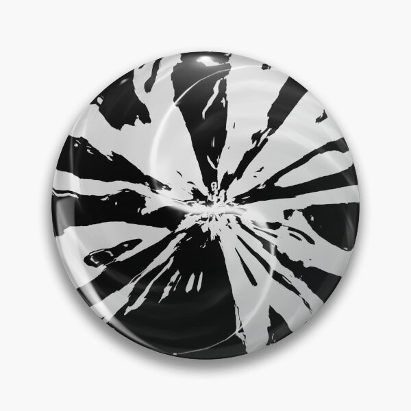 Item preview, abstract black and white fabric pattern designed and sold by sutas2520.