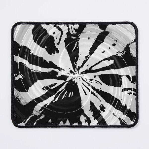 Item preview, abstract black and white fabric pattern designed and sold by sutas2520.