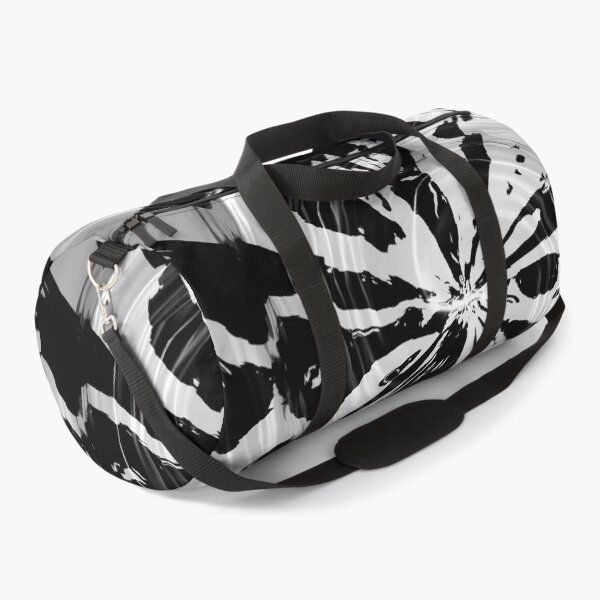Item preview, abstract black and white fabric pattern designed and sold by sutas2520.