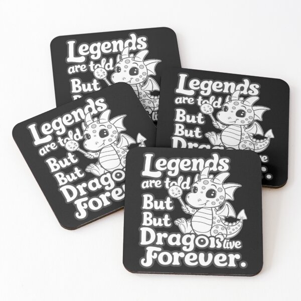 Item preview,  sweet dragon with motivational text designed and sold by ARTReMi.