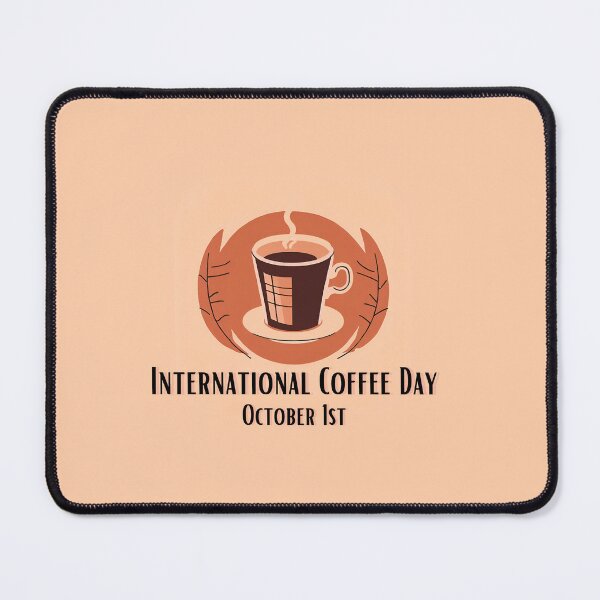 Item preview, October 1st : International Coffee Day designed and sold by critter-cuddle.