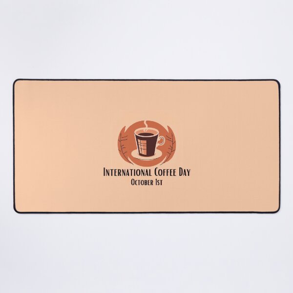 Item preview, October 1st : International Coffee Day designed and sold by critter-cuddle.