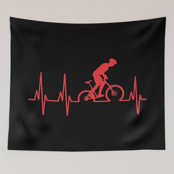 Item preview, Mountain Bike Heartbeat designed and sold by goodspy.
