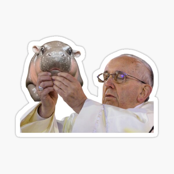 Item preview, moo deng & pope designed and sold by hrencso.